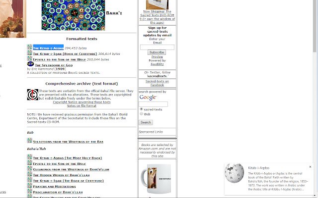 Wikipedia Highlight Lookup Plugin  from Chrome web store to be run with OffiDocs Chromium online