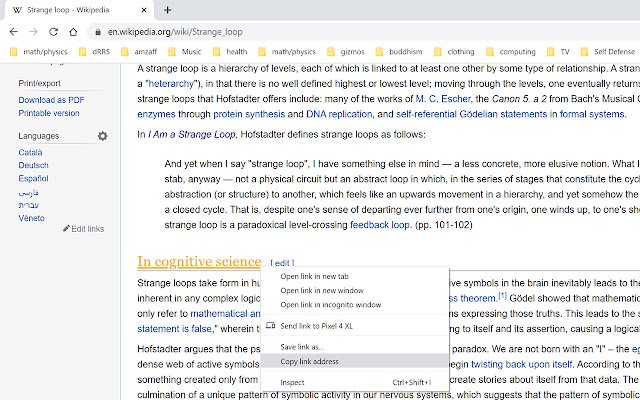 Посилання на Вікіпедію з веб-магазину Chrome, які можна запускати за допомогою OffiDocs Chromium онлайн