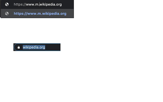 WikipediaMobile2Desktop de Chrome web store se ejecutará con OffiDocs Chromium en línea