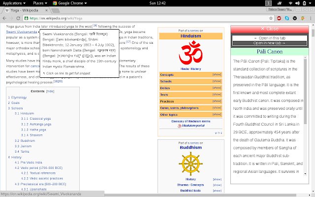 Wiki Smart  from Chrome web store to be run with OffiDocs Chromium online