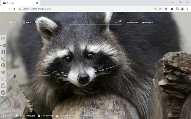 Chrome 网上商店的野生动物壁纸将通过 OffiDocs Chromium 在线运行