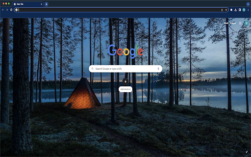 Wilderness Blues Theme  from Chrome web store to be run with OffiDocs Chromium online