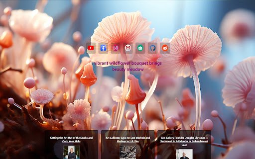 wildflower  from Chrome web store to be run with OffiDocs Chromium online