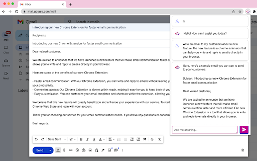 Wilfie AI  from Chrome web store to be run with OffiDocs Chromium online