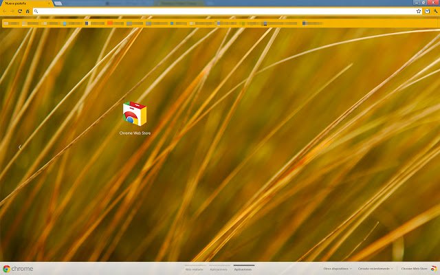 Chrome Web ストアの Windows 8 Metro Orange (Aero) を OffiDocs Chromium online で実行