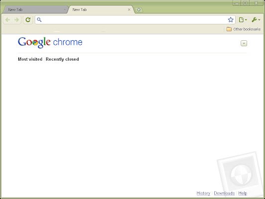 Le thème Windows XP Luna Olive Green de la boutique en ligne Chrome doit être exécuté avec OffiDocs Chromium en ligne