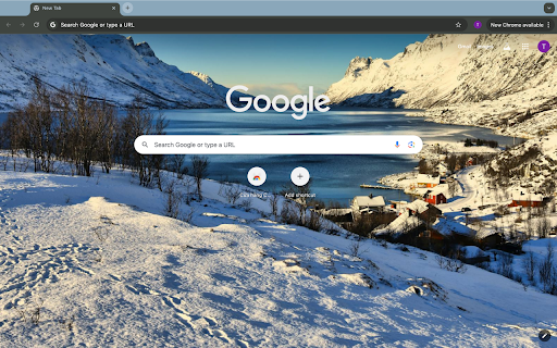 winter and ice mountains  from Chrome web store to be run with OffiDocs Chromium online