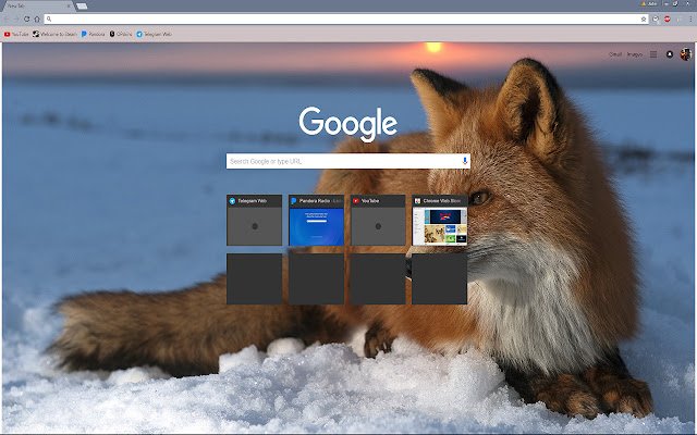 Winter Fox din magazinul web Chrome va fi rulat cu OffiDocs Chromium online