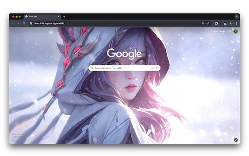 Winter Wanderer Xayah – League of Legends  from Chrome web store to be run with OffiDocs Chromium online