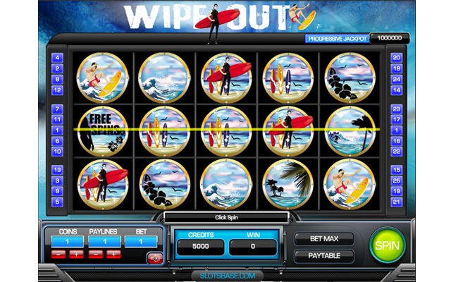 Wipeout Pokie de la boutique en ligne Chrome sera exécuté avec OffiDocs Chromium en ligne