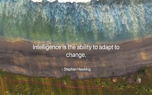 Wisdom Quotes New Tab  from Chrome web store to be run with OffiDocs Chromium online