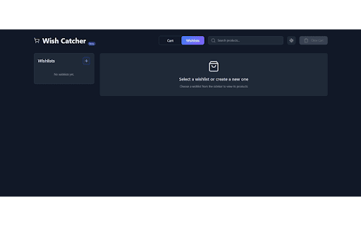 Wish Catcher  from Chrome web store to be run with OffiDocs Chromium online