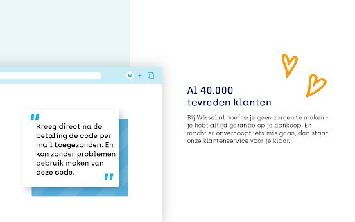 Wissel.nl  from Chrome web store to be run with OffiDocs Chromium online