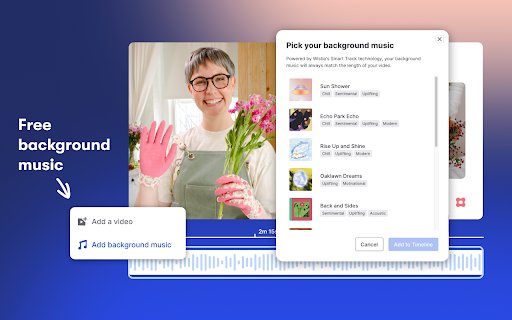 Wistia Screen and Webcam Recorder  from Chrome web store to be run with OffiDocs Chromium online