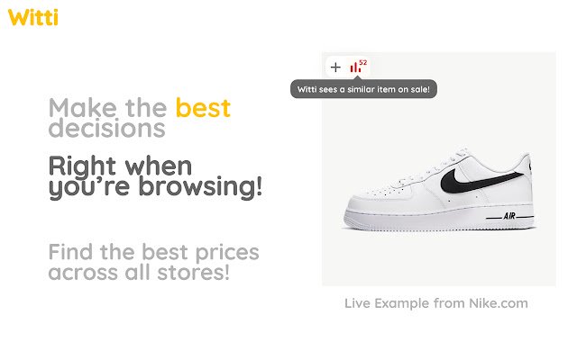 Witti Shop the Smart Way depuis la boutique en ligne Chrome à exécuter avec OffiDocs Chromium en ligne