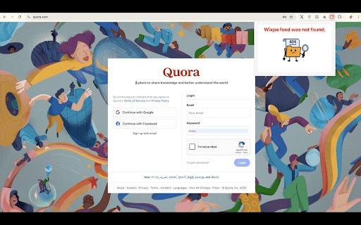 Wixpa Feed  from Chrome web store to be run with OffiDocs Chromium online