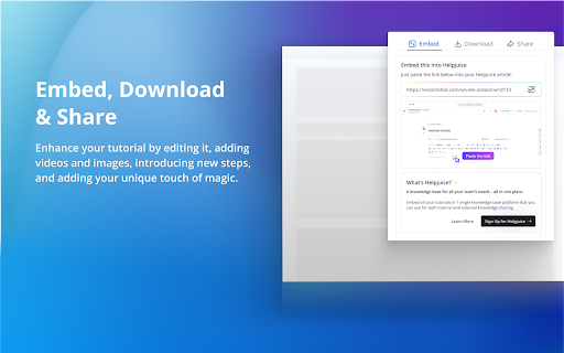 Wizardshot – Create SOPs, Documentation automatically using AI, for free.  from Chrome web store to be run with OffiDocs Chromium online