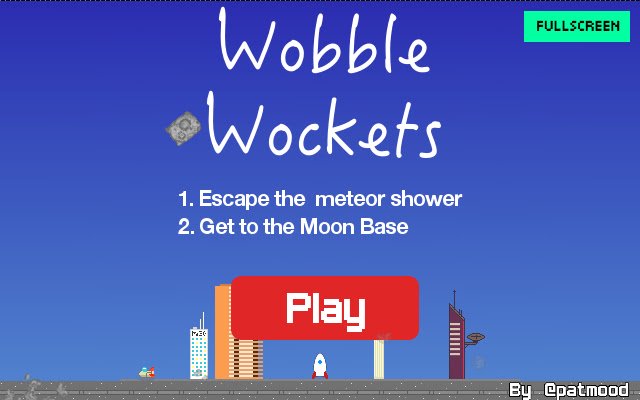 Wobble Wockets từ cửa hàng Chrome trực tuyến sẽ được chạy với OffiDocs Chromium trực tuyến