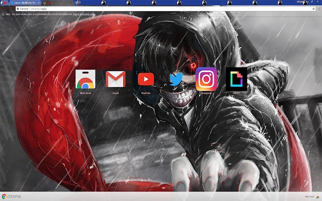 Wonderful smile | TOKYO GHOUL HD 1920X1080PX  from Chrome web store to be run with OffiDocs Chromium online