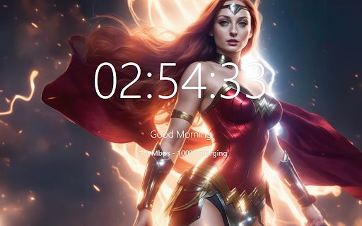 Wonder Woman  from Chrome web store to be run with OffiDocs Chromium online