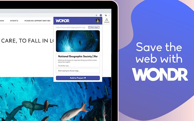 WONDR از فروشگاه وب Chrome با OffiDocs Chromium به صورت آنلاین اجرا می شود