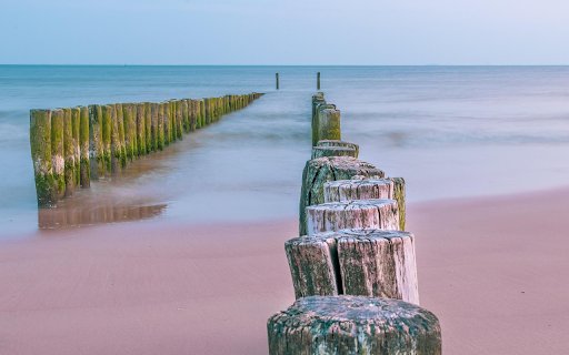 Wooden fence on the sea  from Chrome web store to be run with OffiDocs Chromium online