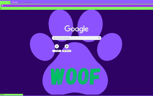 Woof Purple  from Chrome web store to be run with OffiDocs Chromium online