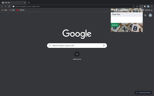 OffiDocs Chromium ile çevrimiçi olarak çalıştırılacak Chrome web mağazasından Wordcounter