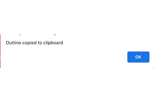 WordsAtScale Outline Extractor  from Chrome web store to be run with OffiDocs Chromium online