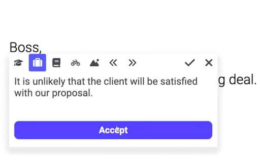 Wordsmith  from Chrome web store to be run with OffiDocs Chromium online
