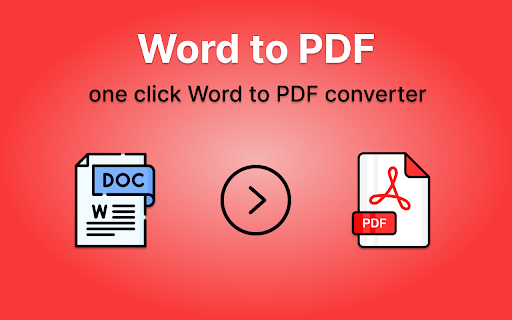 Word to PDF  from Chrome web store to be run with OffiDocs Chromium online