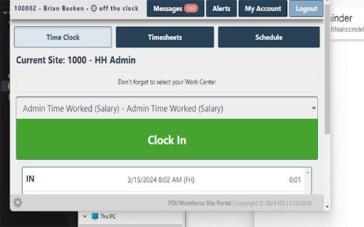 Work Group Reminder  from Chrome web store to be run with OffiDocs Chromium online