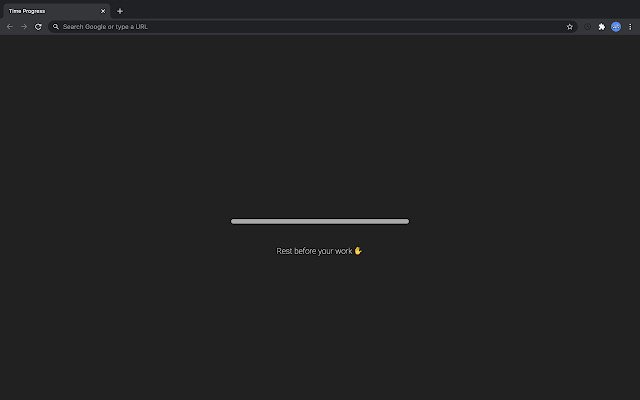 Working Time Progress  from Chrome web store to be run with OffiDocs Chromium online