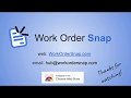 WorkOrderSnap Work Order Creator ze sklepu internetowego Chrome do uruchomienia z OffiDocs Chromium online