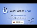 WorkOrderSnap Work Order Creator  from Chrome web store to be run with OffiDocs Chromium online