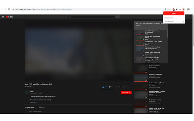 WorkSafe  from Chrome web store to be run with OffiDocs Chromium online