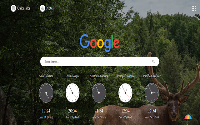 World Clock Pro מחשבון הערות נדבקות מחנות האינטרנט של Chrome להפעלה עם OffiDocs Chromium באינטרנט