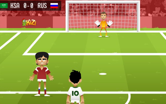 El juego World Football Kick de Chrome web store se ejecutará con OffiDocs Chromium en línea