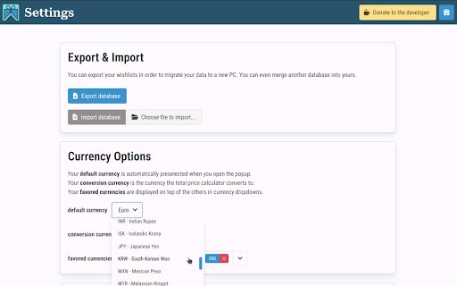 World Wide Wishlist  from Chrome web store to be run with OffiDocs Chromium online