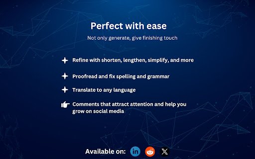 Writesmartx  from Chrome web store to be run with OffiDocs Chromium online