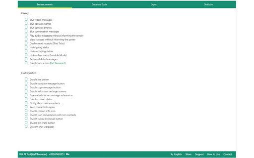 WS AI Plus  from Chrome web store to be run with OffiDocs Chromium online