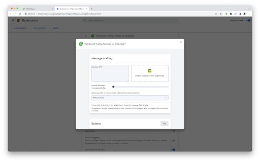 WTF  from Chrome web store to be run with OffiDocs Chromium online