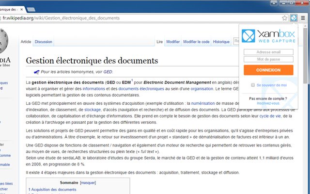 OffiDocs Chromium 온라인으로 실행되는 Chrome 웹 스토어의 Xambox 웹 캡처