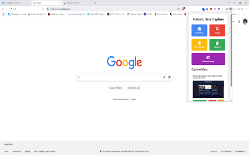 X Brain Data Capture  from Chrome web store to be run with OffiDocs Chromium online