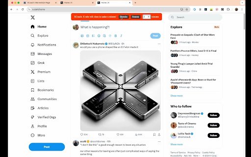 XCoach  from Chrome web store to be run with OffiDocs Chromium online