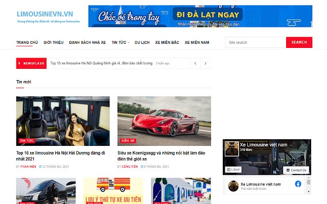 Xe limousine việt nam із веб-магазину Chrome буде працювати за допомогою OffiDocs Chromium онлайн