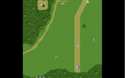 Xevious Arcade Game  from Chrome web store to be run with OffiDocs Chromium online