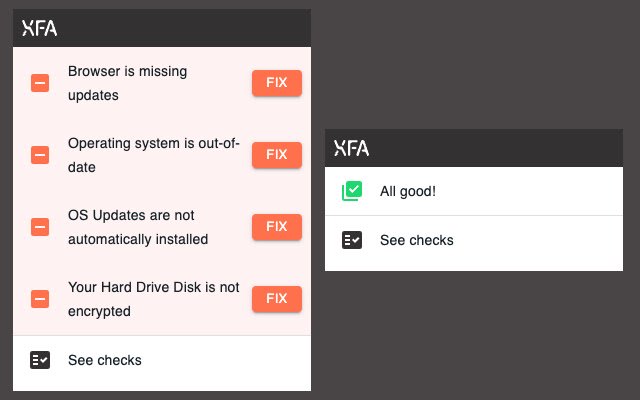 XFA: अपने डिवाइस को Chrome वेब स्टोर से ऑनलाइन ऑफ़लाइन चलाने के लिए सुरक्षित करना