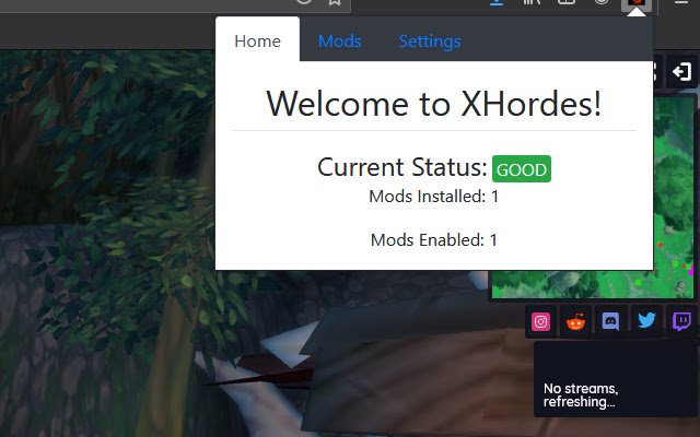 XHordes  from Chrome web store to be run with OffiDocs Chromium online