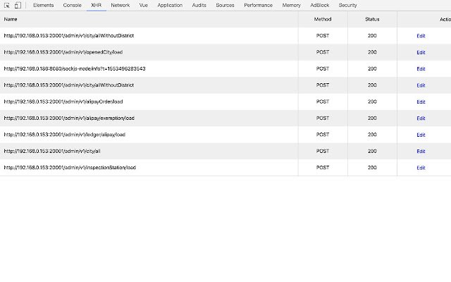 xhr devtool  from Chrome web store to be run with OffiDocs Chromium online